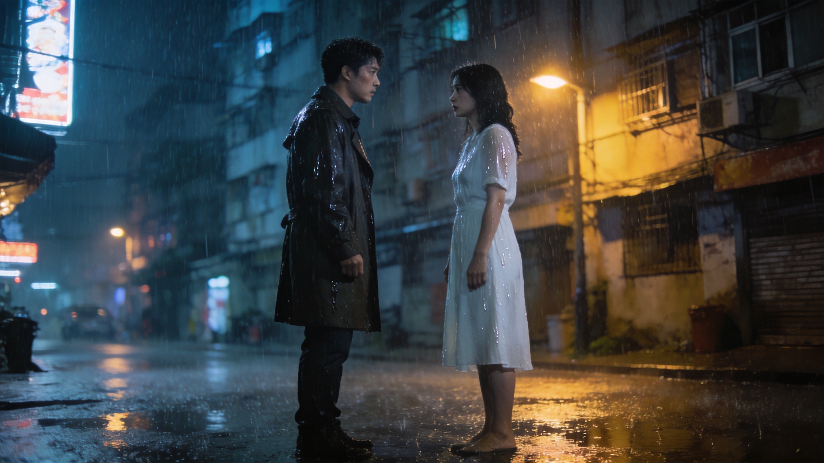 短剧《夜色深处的她》官方海报